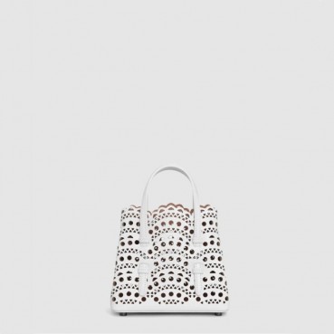 알라이아 여성 비엔 웨이브 럭스 미나 16 백 - Alaia Womens Mina 16 Bag in Vienne Wave Luxe 