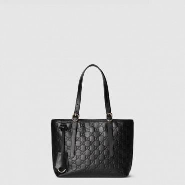 구찌 여성 GG 엠블럼 미디엄 토트백 - Gucci Womens GG Emblem Medium Tote Bag 