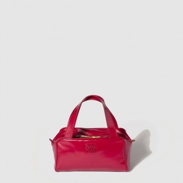 미우미우 여성 가죽 탑 핸들 백 - Miumiu Womens Leather Top Handle Bag 