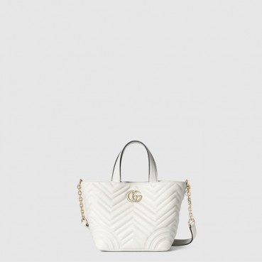 구찌 여성 GG 마몽 미니 토트백 - Gucci Womens GG Marmont Mini Tote Bag 