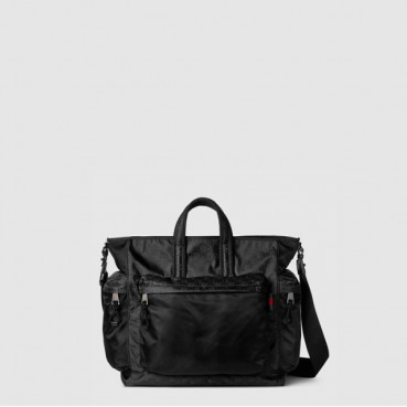 구찌 남성 GG 나일론 라지 토트백 - Gucci Mens GG Nylon Large Tote Bag 