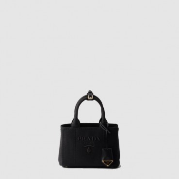 프라다 여성 코튼 캔버스 미니 핸드백 1BA038 - Prada Womens Linen Blend Mini Handbag 