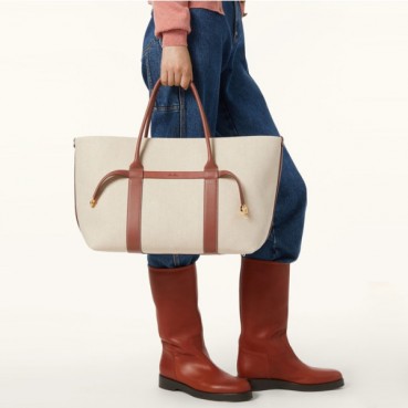 로로피아나 여성 기에라 라지 쇼퍼백 - Loro Piana Womens Giera Large Shopper Bag 