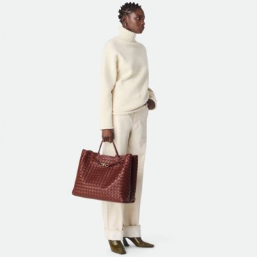 보테가베네타 여성 안디아모 토트백 - Bottega Veneta Womens Andiamo 