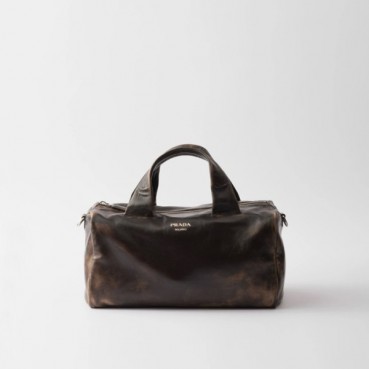 프라다 남성 나파 가죽 더플 백 2VC046 - Prada Mens Nappa Leather Duffle Bag 