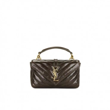 입생로랑 여성 미니 퀄티드 백 - Saint Laurent Womens Mini College Bag 