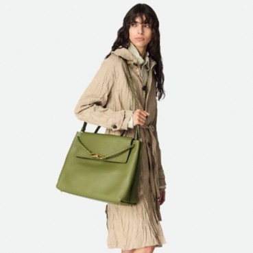 보테가베네타 여성 차오 차오 미디엄 레더 백 - Bottega Veneta Womens Ciao Ciao Tote Bag 