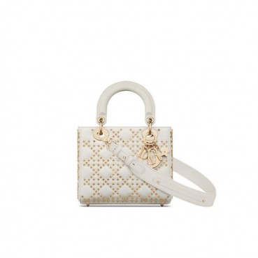 디올 여성 스틸 까나쥬 레이디 백 스몰 - Dior Silent Cannage Lady Small Bag 