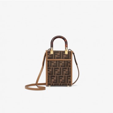 펜디 여성 션샤인 미니 토트백 - Fendi Womens Sunshine Bag 
