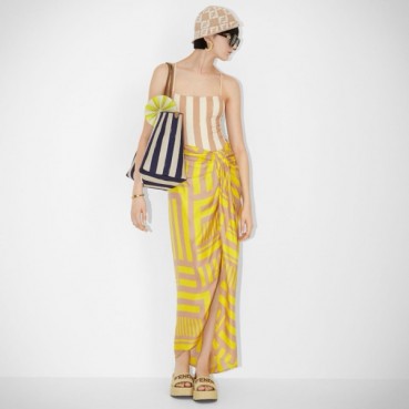 펜디 여성 FF 롤 라지 토트백 - Fendi Womens FF Roll Bag 