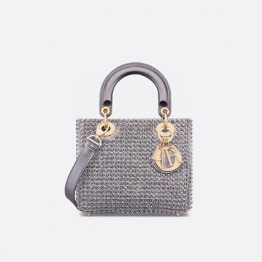 디올 여성 스틸 까나쥬 레이디 백 스몰 - Dior Silent Cannage Lady Small Bag