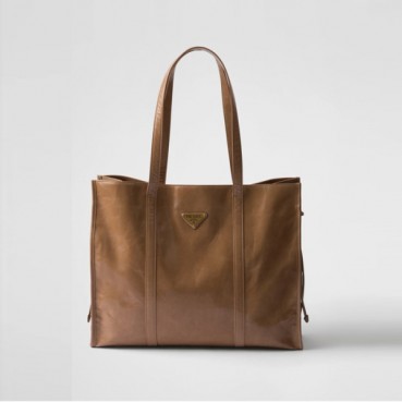매장판 프라다 여성 라지 레더 토트백 1BG460 - Prada Womens Tote Bag 