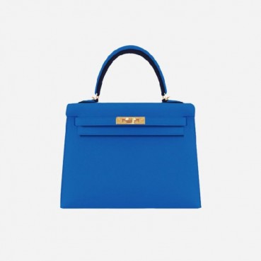 에르메스 여성 켈리백 25 Tanzania blue - Hermes Womens Kelly Bag 