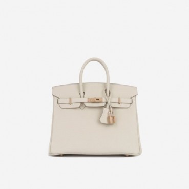 매장판 에르메스 여성 크레 버킨백 - Hermes Womens Craie Birkin 25 