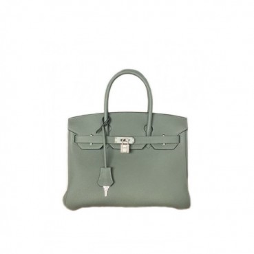 매장판 에르메스 여성 베르트 아망드 버킨백 - Hermes Womens Vert Amande Birkin 30 