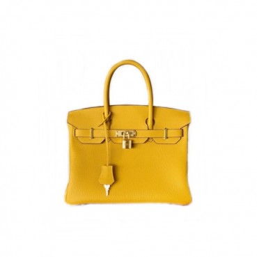 매장판 에르메스 여성 존 엠브레 버킨백 - Hermes Womens Jaune Ambre Birkin 30 