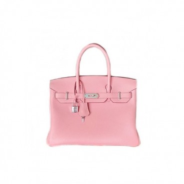 매장판 에르메스 여성 로즈 사쿠라 버킨백 - Hermes Womens Rose Sakura Birkin 25 