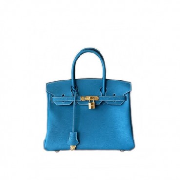매장판 에르메스 여성 블루진 버킨백 - Hermes Womens Bleu Jean Birkin 30 