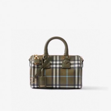 버버리 여성 카키 토트백 - Burberry Womens Khaki Tote Bag 