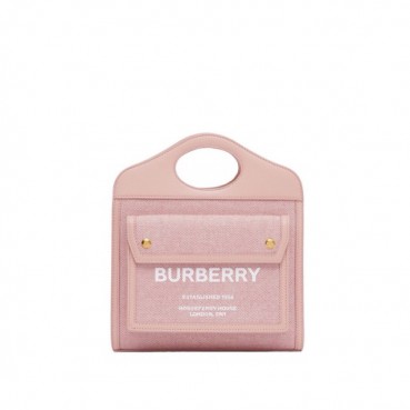 버버리 여성 핑크 토트백 - Burberry Womens Pink Tote Bag 