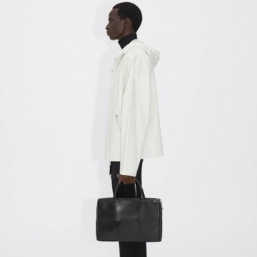 보테가베네타 남성 블랙 토트백 - Bottega Veneta Mens Black Tote Bag 