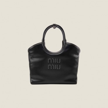 미우미우 여성 블랙 아이비 백 - Miumiu Womens Ivy Bag 