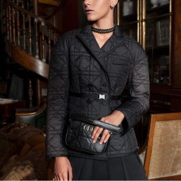 디올 여성 카로 탑핸들 M3352 - Dior Womens Black Caro Bag 