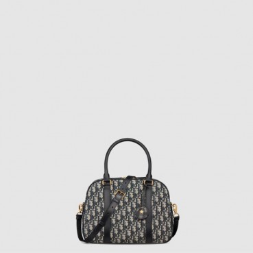 디올 여성 Vibe 볼링백 M1341 - Dior Womens Oblique Tote Bag 