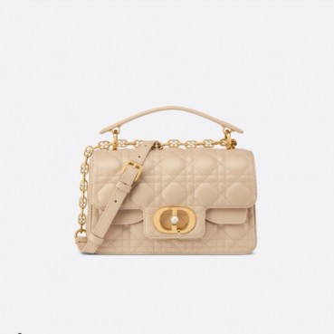 디올 여성 베이지 탑 핸들 졸리 백 - Dior Womens Beige Jolie Bag 