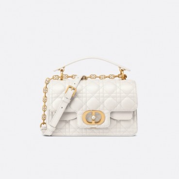 디올 여성 화이트 탑 핸들 졸리 백 - Dior Womens White Jolie Bag 
