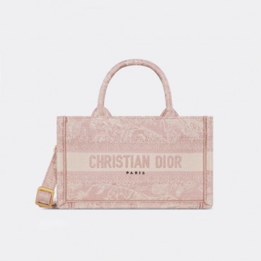 디올 여성 핑크 미니 북토트 - Dior Womens Pink Book Tote 