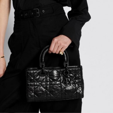 디올 여성 블랙 디자이어 백 - Dior Womens Black D