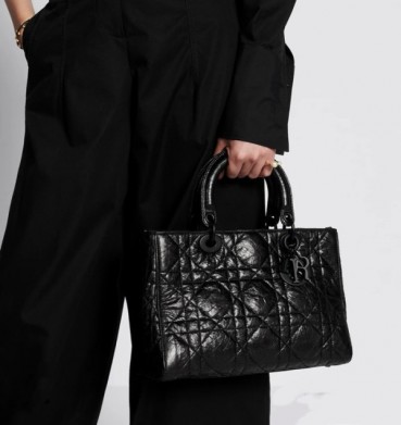 디올 여성 블랙 디자이어 백 - Dior Womens Black D