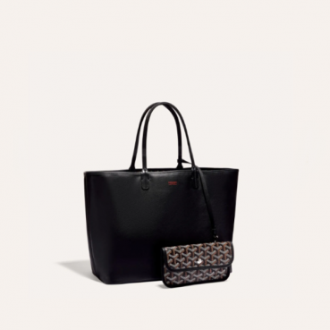 고야드 남/녀 블랙 앙주 백 PM - Goyard Unisex Anjou Bag PM 