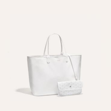 고야드 남/녀 화이트 앙주 백 PM - Goyard Unisex Anjou Bag PM 