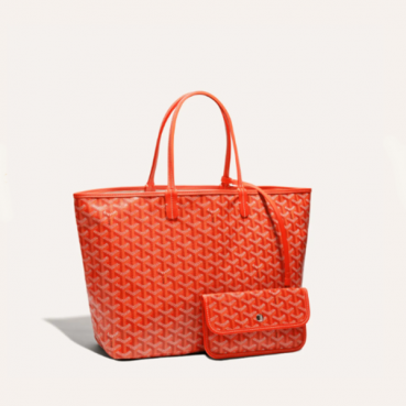 고야드 남/녀 오렌지 생루이 백 - Goyard Unisex Saint Louis Bag 