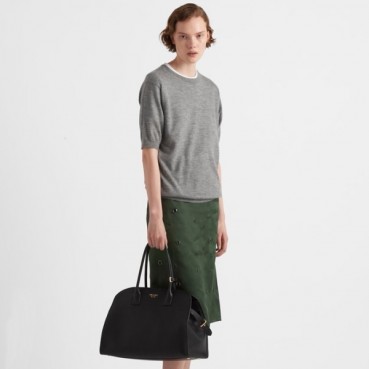 프라다 여성 블랙 토트백 - Prada Womens Black Tote Bag 