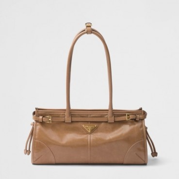 프라다 여성 카멜 토트백 - Prada Womens Camel Tote Bag 