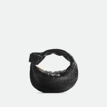 보테가베네타 여성 블랙 조디백 - Bottega Veneta Womens Black Tote Bag 