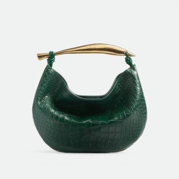 보테가 베네타 여성 그린 사딘 초크 - Bottega Veneta Womens Green Sardine Bag 