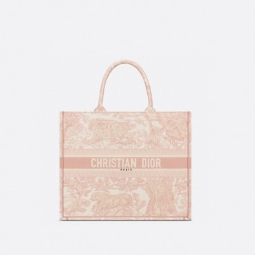디올 여성 핑크 북토트 - Dior Womens Pink Book Tote 