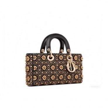 디올 여성 블랙 디조이 백 - Dior Womens Black D
