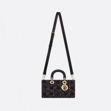 디올 여성 블랙 디조이 백 - Dior Womens Black D