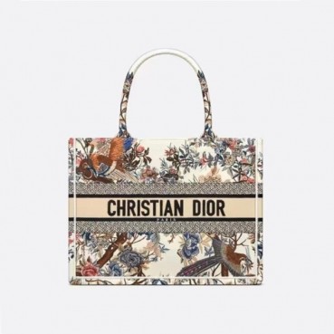 디올 여성 화이트 북토트 - Dior Womens White Book Tote 