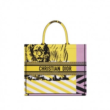 디올 여성 옐로우 북토트 - Dior Womens Yellow Book Tote 