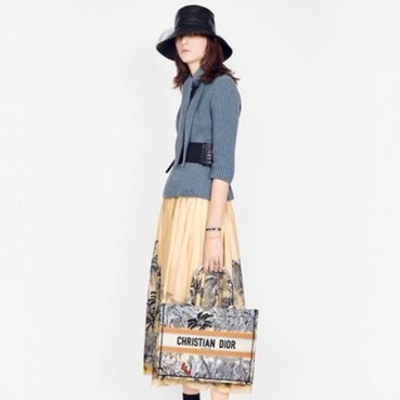 디올 여성 블루 북토트 - Dior Womens Blue Book Tote 