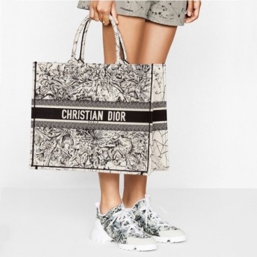 디올 여성 블랙 북토트 - Dior Womens Black Book Tote 
