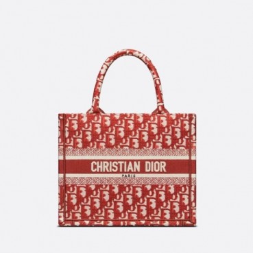 디올 여성 레드 북토트 - Dior Womens Red Book Tote 