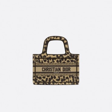 디올 여성 호피 미니 북토트 - Dior Womens Mini Book Tote 