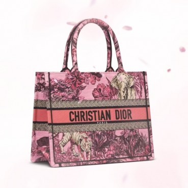 디올 여성 핑크 북토트 - Dior Womens Pink Book Tote 